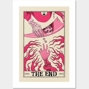 The End Tarotesque (light shirt) Posters and Art